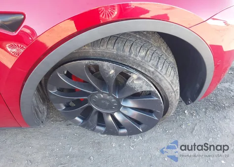 2020 Tesla Model Y Long Range Dual Motor All-Wheel Drive/Performance Dual Motor All-Wheel Drive z USA, uszkodzony, nr VIN 5YJYGDEF9LF010860